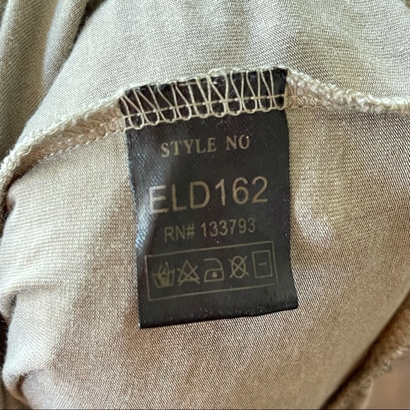 BOHO KNIT TOP. Sz L - Picture 6 of 7